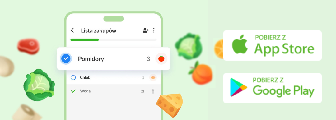 Mobilna lista zakupów na Android i iOS